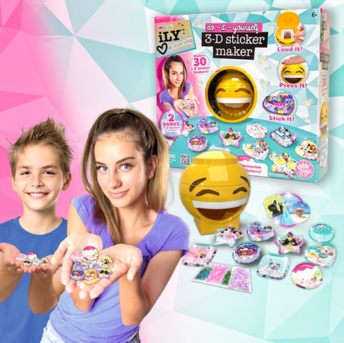 Design sticker friendship - 3d,