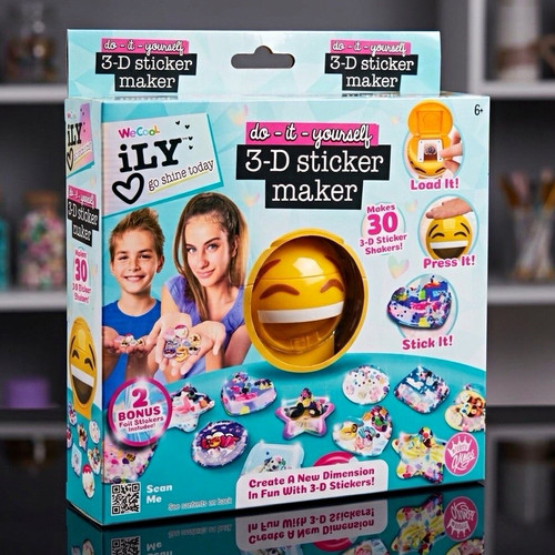 Wecool ily diy d sticker - wecool, 3-d